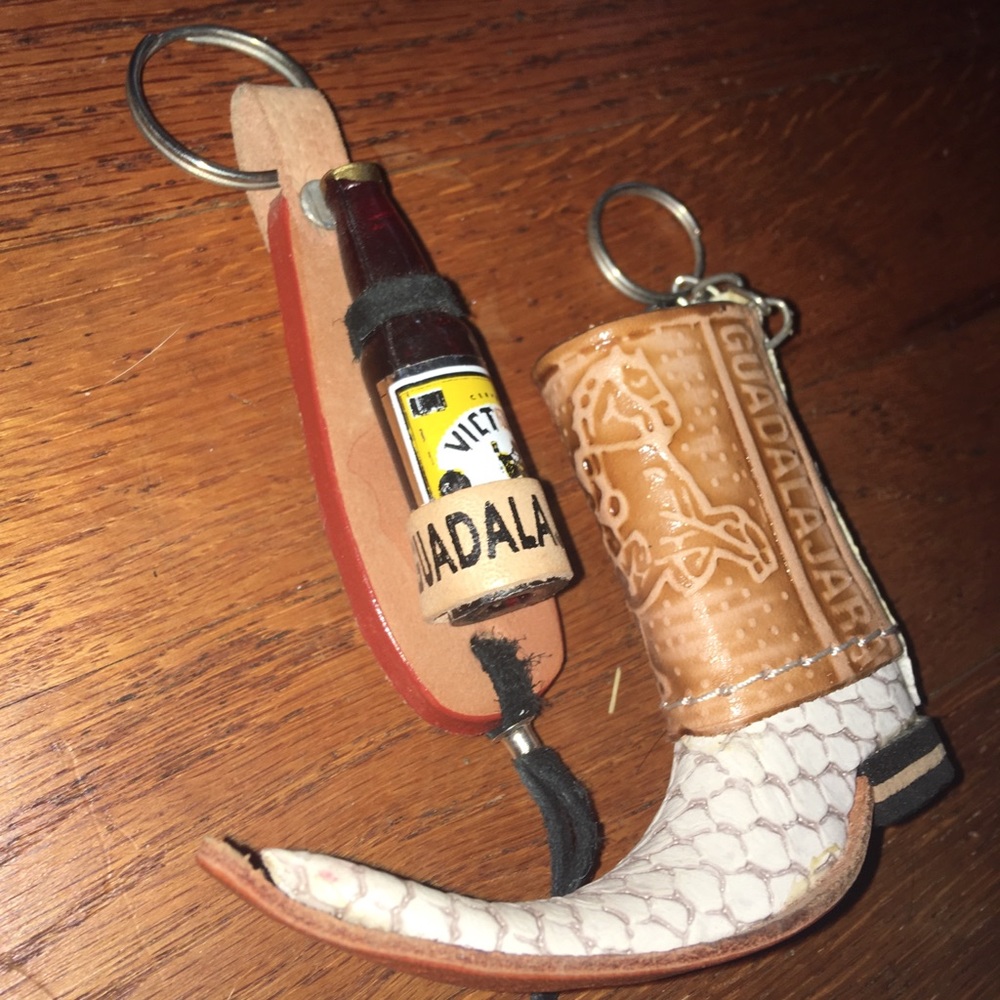 Genuine Leather Handmade Keychains